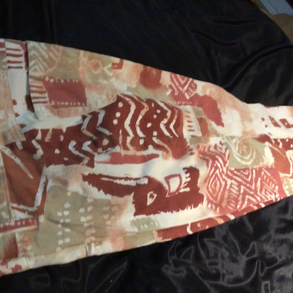 SIMON CHANG sz12 womens cotton pants, denim cut & feel. Never worn. - Picture 4 of 9